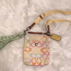 Colorful Coach purse